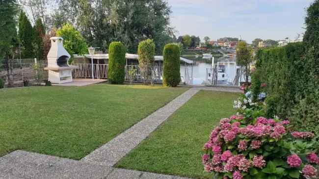 Wochenendhaus Eicher See Boot Steg Garten