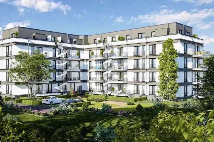 Neubauwohnung mit Außenstellplatz und Balkon im eleganten Neubau