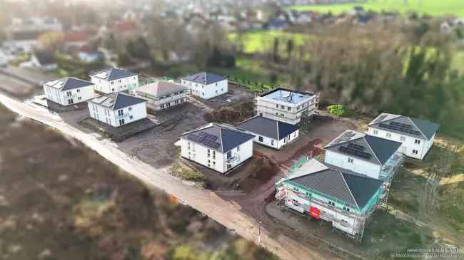 Neubau Doppelhaushälfte Ottersleben 130m² Terrasse Garten Familie