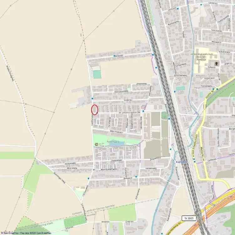Schöne 2,5 Zimmer Wohnung mit großem Garten in Karlsfeld!