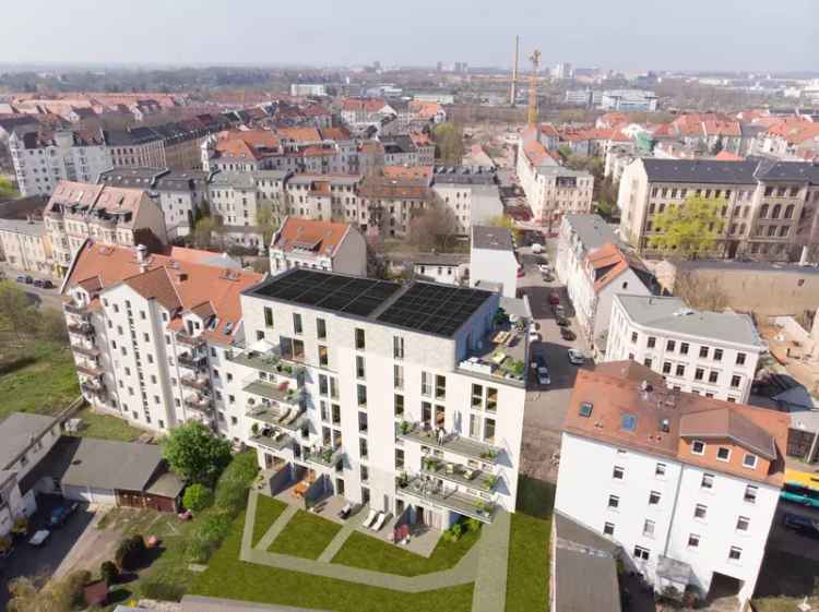 KfW 40 Mehrfamilienhaus Leipzig Kleinzschocher