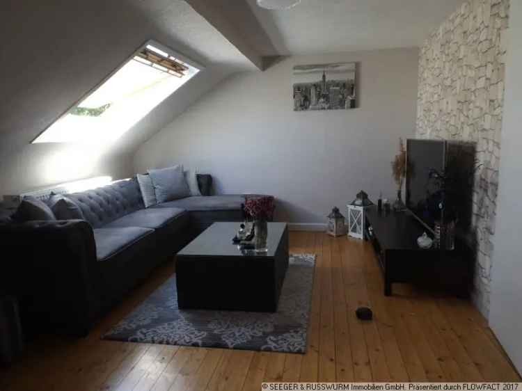 Dachgeschosswohnung Nordweststadt 45m²