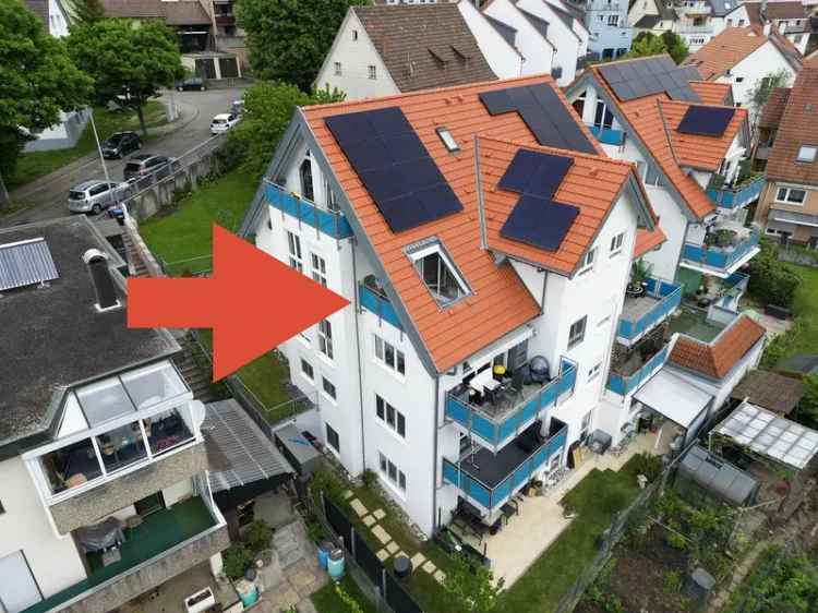 Charmante 3-Zimmer-Maisonettewohnung mit Balkon in 73770 Denkendorf