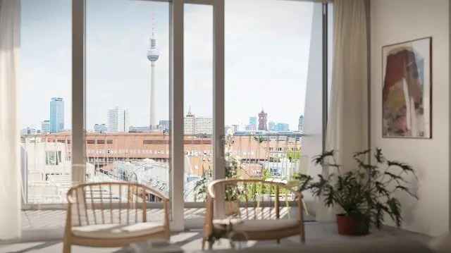 Luxus-Penthouse mit traumhaftem Blick über die Skyline Berlins