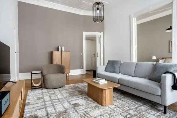 4 Zimmer Wohnung Charlottenburg Berlin  -  Modern eingerichtet