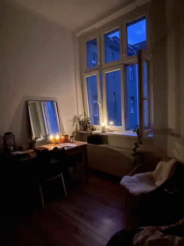 Mieten gemütliche 2 Zimmer Wohnung in Neukölln Berlin ruhig hell