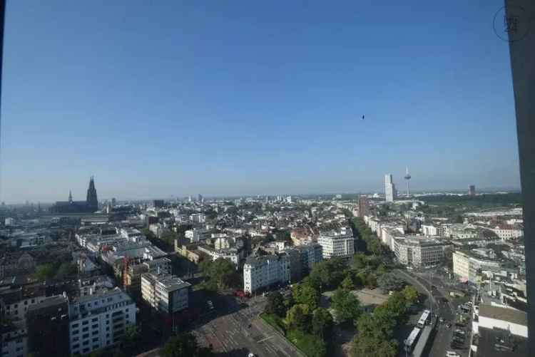 Traumblick über die Stadt-Großraumapartment im Ringturm