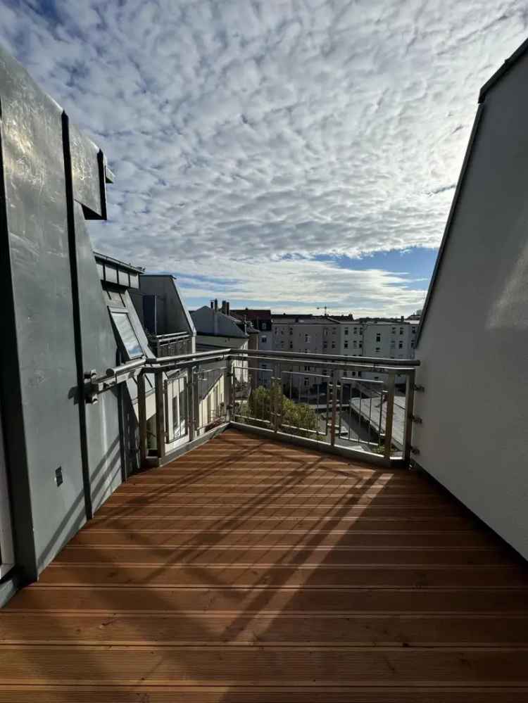 3 Raum Wohnung Südvorstadt Terrasse Lift Neubau