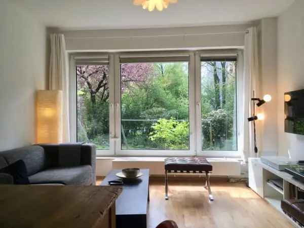 2 Zimmer Wohnung Hamburg Eimsbüttel Garten hell