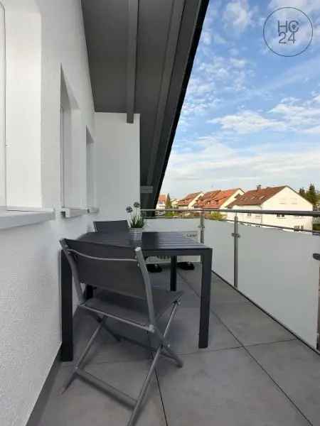 Moderne 1-Zimmer Wohnung Stuttgart Möhringen Balkon Klimaanlage