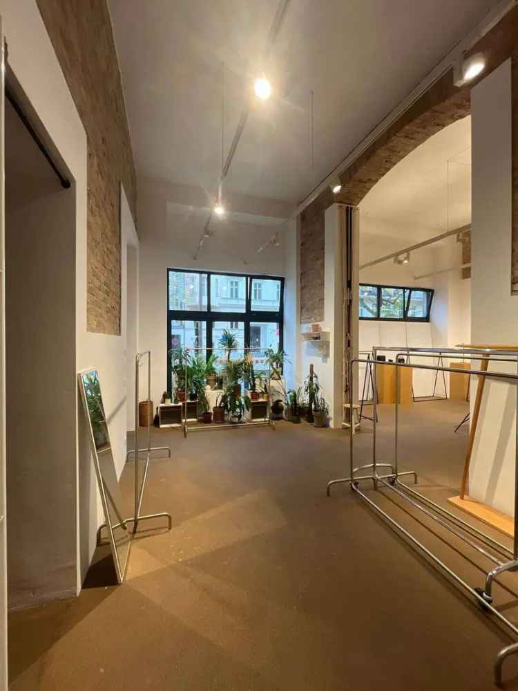 Ideal für Atelier, Showroom  – stilvolle Gewerbeeinheit mit Altbau-Flair