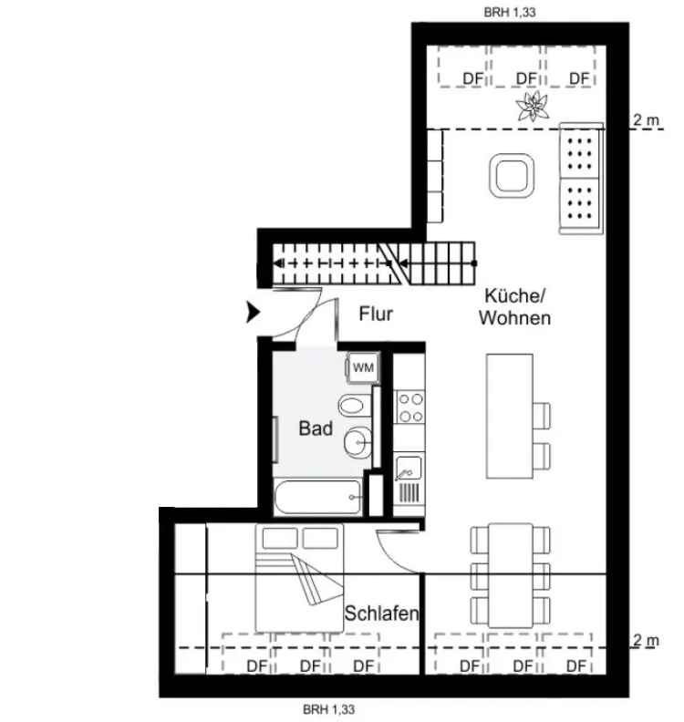 Hochklassiges Neubau 2-Zi-Penthouse mit Dachterrasse am Prenzlauer Berg