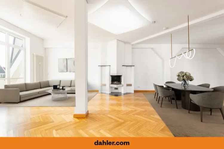 Dachgeschossjuwel in repräsentativem Altbau direkt am Lietzensee
