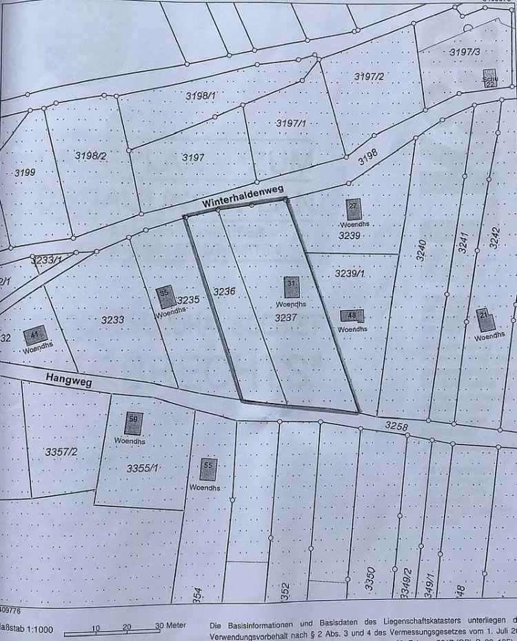 Wochenendgrundstück Alfdorf 2435m²  Zwei Häuser möglich