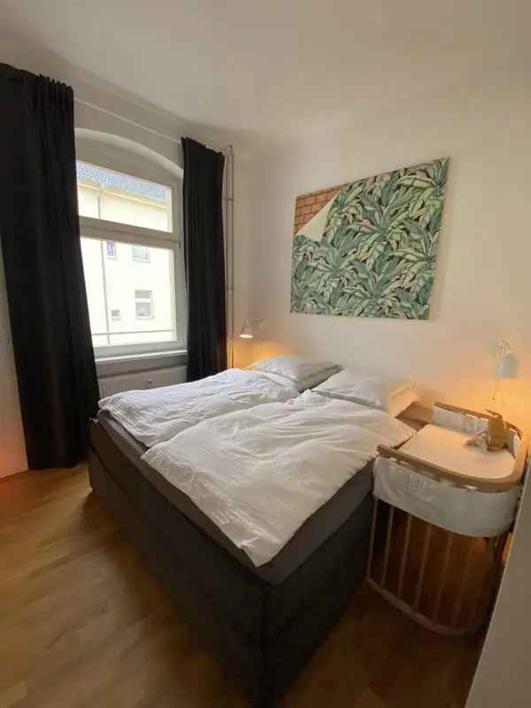 2-Zimmer Wohnung Bergmannstraße helle ruhige Wohnung