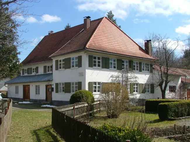 Historische Mühle bei Kempten Wohnen Arbeiten Denkmalgeschützt