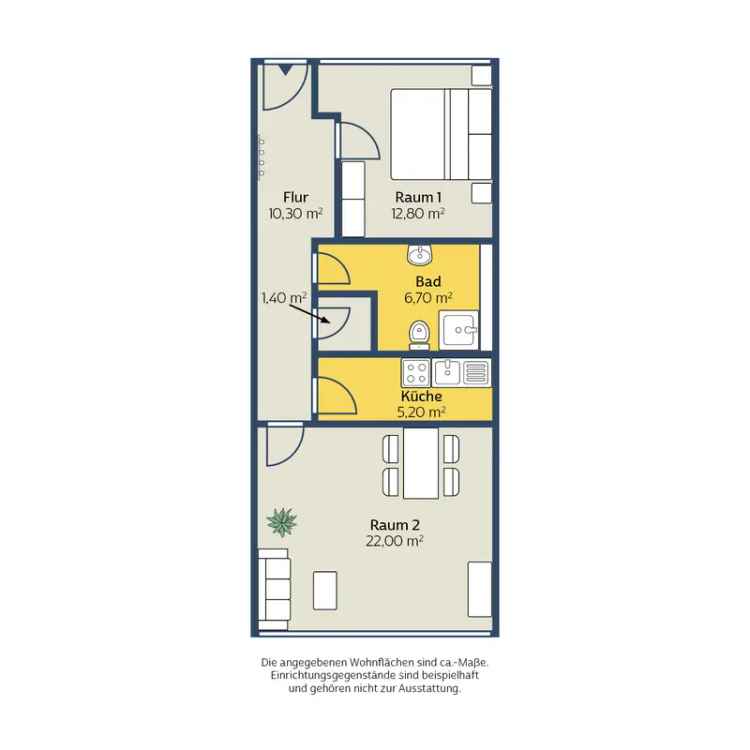 2 Raum Wohnung Senioren Aufzug Neubau Wiederitzsch