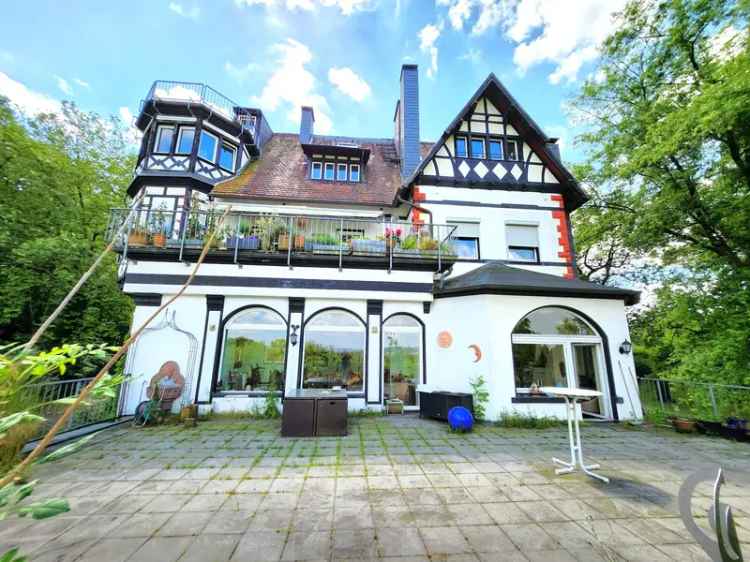 4 Zimmer Eigentumswohnung Wuppertal Terrasse Garten Kamin