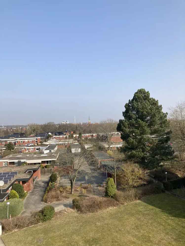 Mieten 3 Zimmer Wohnung mit Balkon in Abendsonne am Waldrand