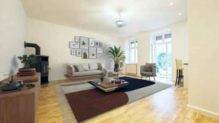 Mieten Gartenwohnung in Berlin mit 3 Zimmern und Terrasse
