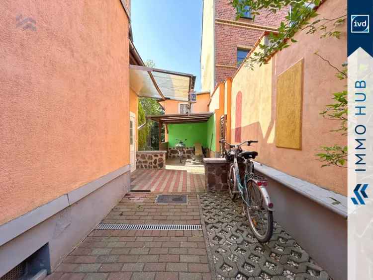 Charmantes Haus Leipzig-Wahren mit Garten und Elsterblick