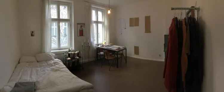 Tausch ein Zimmer Altbau Wohnung in Pankow Berlin mit schönen Ausblick