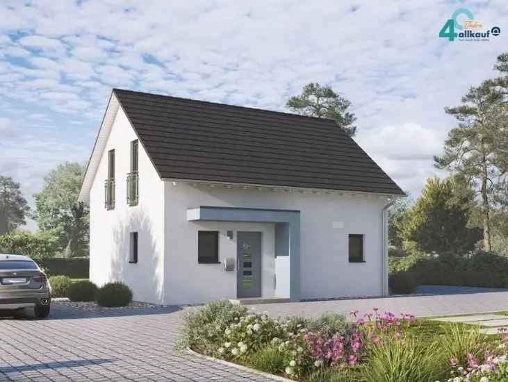 Modernes Einfamilienhaus 124m² 3 Schlafzimmer 2025 Bezugsfertig