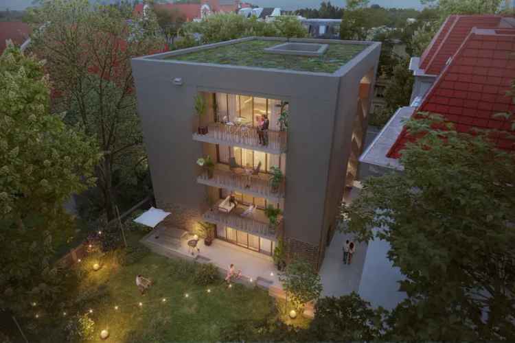 Stilvoller Neubau in beliebter Lage mit traumhafter 44 m² Terrasse, 3 Räume, große Wohnlandschaft