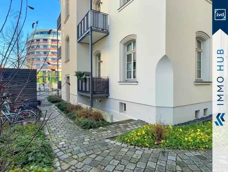 3 Zimmer Wohnung Zentrum West Balkon Parkett Fußbodenheizung