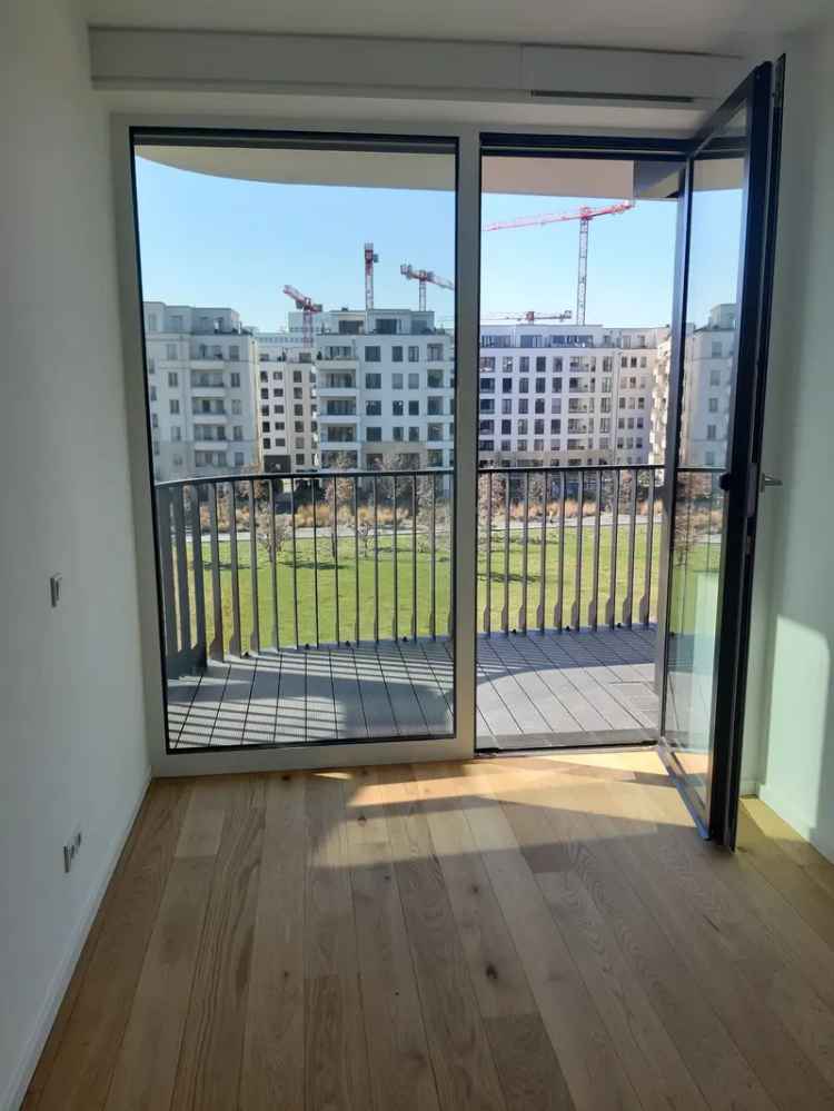 80m² Wohnung Gleisdreieckblick Neubau Balkon 2 Bäder