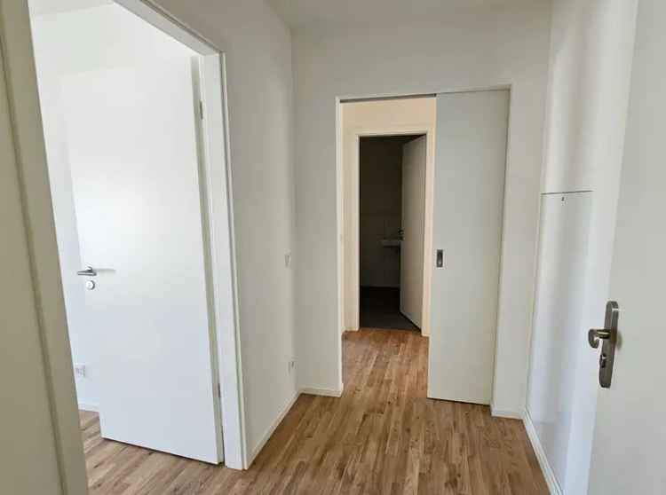 Neubau-Erstbezug – 3-Zimmerwohnung mit Einbauküche und 2 Balkonen am zukünftigen Gleisbogenpark