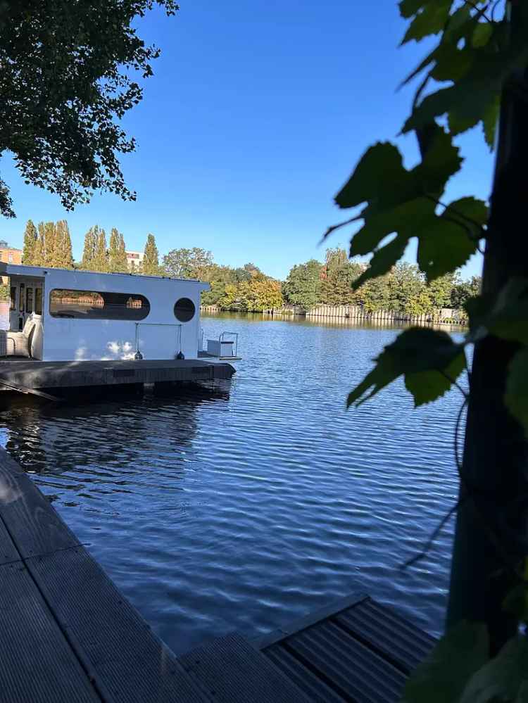 Traumhaus Müggelspree Boot Sauna Kamin