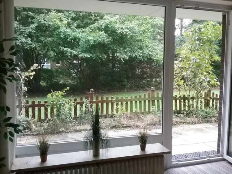 HH-Neugraben 2-Zimmer Wohnung Garten Terrasse Keller Stellplatz