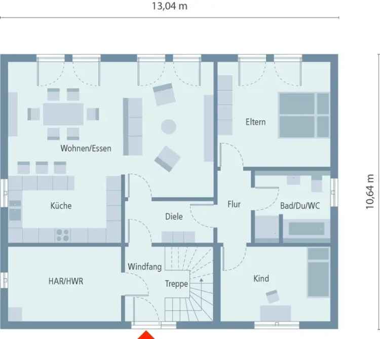 2 Familien in einen Haus ! Je Wohnung mit anteiligen Grundstück nur 390.000,-EUR !