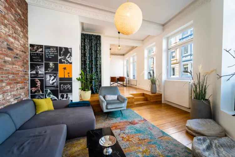 Altbauwohnung Altona Altstadt Airbnb Lizenz 3 Zimmer Terrasse