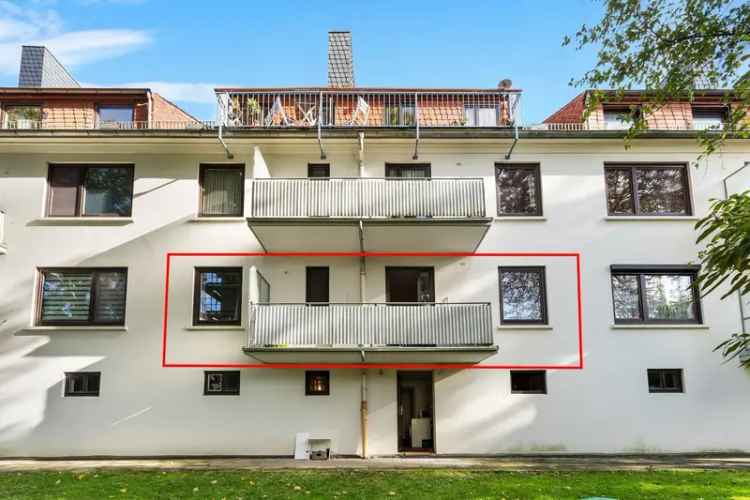 Bremen Schwachhausen 4 Zimmer Wohnung Hochparterre mit Balkon