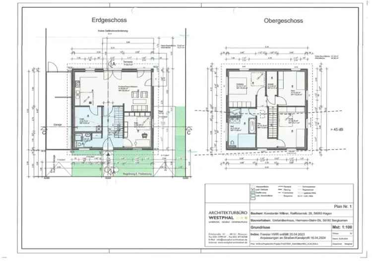 Stadtvilla Bergkamen KfW40 6 Zimmer 135qm Grundstück Neubau