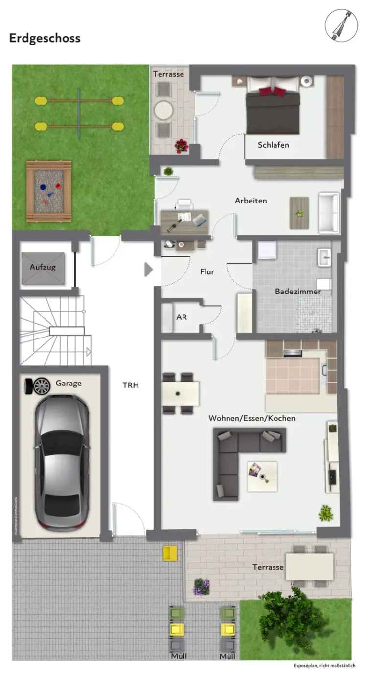 Zuhause in Sülz – Neubau Erdgeschosswohnung