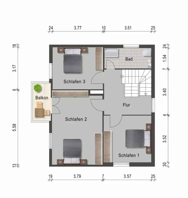 Stadtvilla Darmstadt Eberstadt Großes Grundstück Anbaupotential