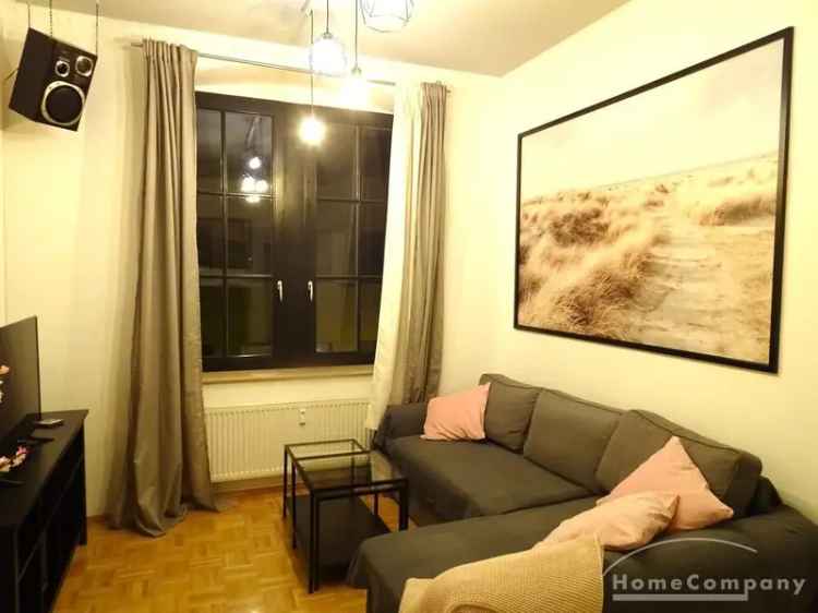 Möbliert 2-Zimmer Apartment mit Balkon in Dresden – Äußere Neustadt