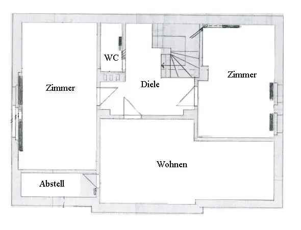 2-Etages-Wohnung mit großem Garten in Dresden