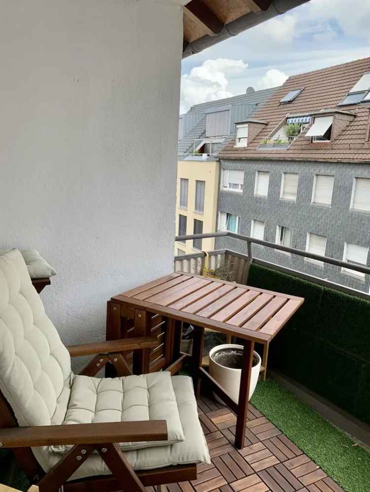 2 Zimmer Wohnung Stuttgart Mitte Kernerviertel Balkon Einbauk"}u00fcche