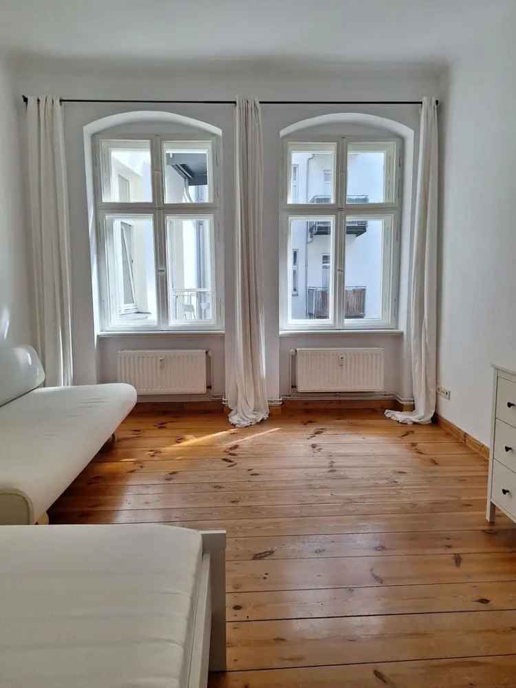 Studiowohnung Prenzlauer Berg Balkon ruhige Seitenstrasse