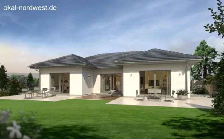 Bungalow 150m² Familienfreundlich mit Büro und 2 Kinderzimmern