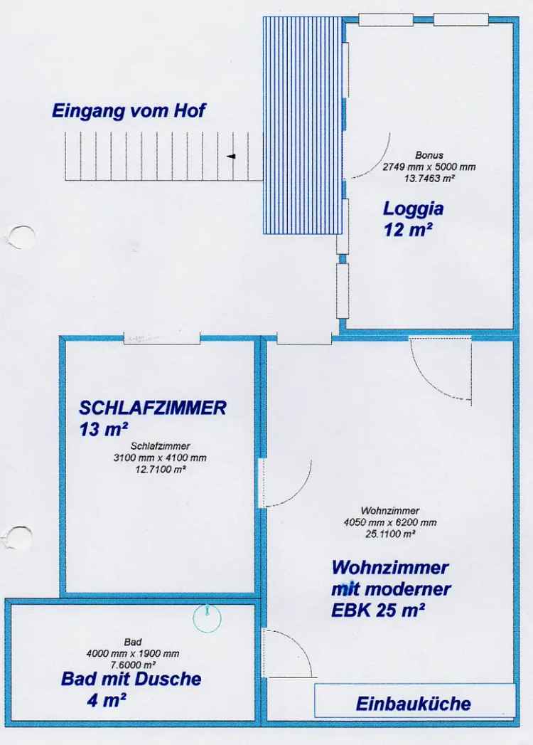 3-Raumwohnung-Vermietung