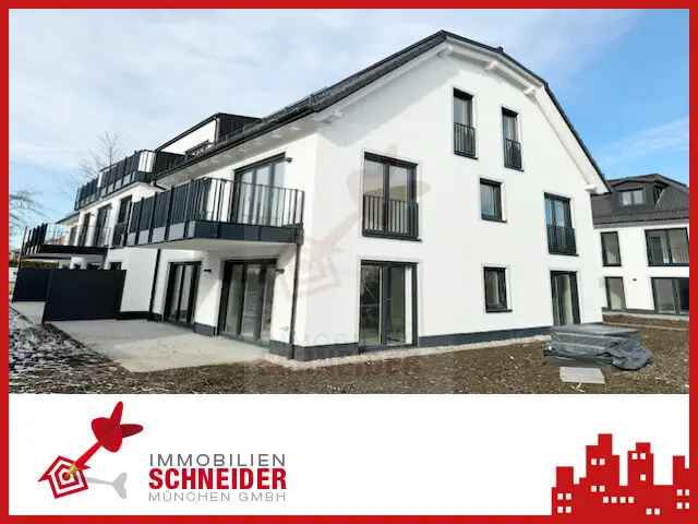 IMMOBILIEN SCHNEIDER – Neubau-Erstbezug – traumhaft schöne 3 Zimmer EG Wohnung mit Süd-Garten