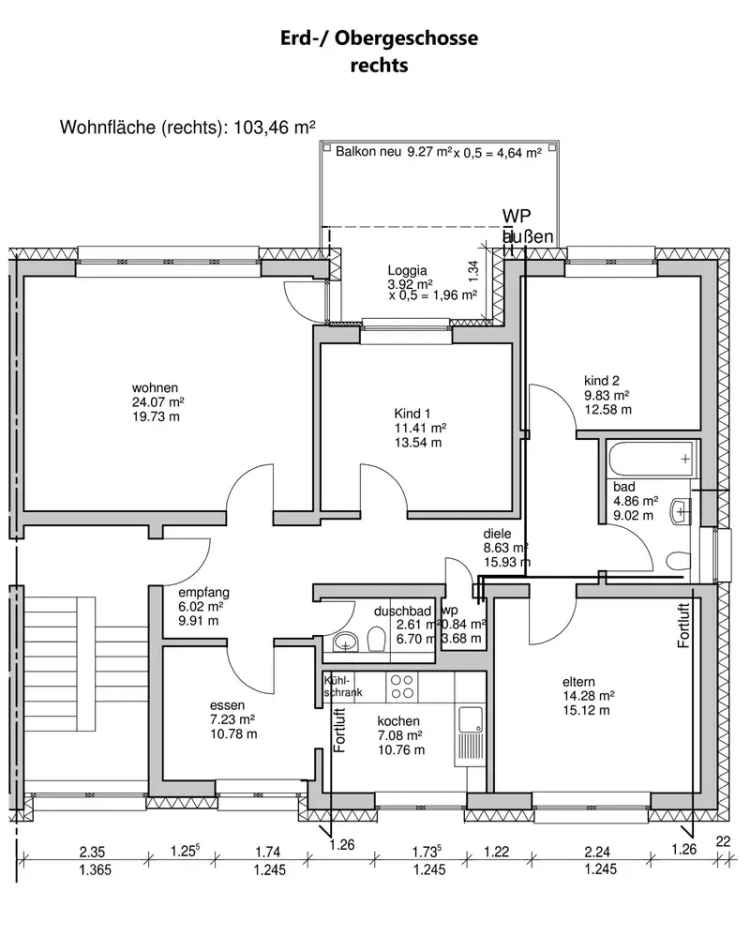 Bonn Endenich KfW 55 Eigentumswohnung 103m2 2 Bader Balkon