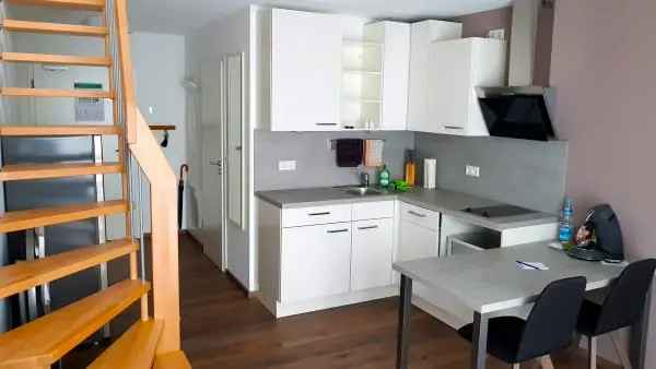 Mieten Maisonettewohnung in Neckarwestheim mit Balkon und Küche