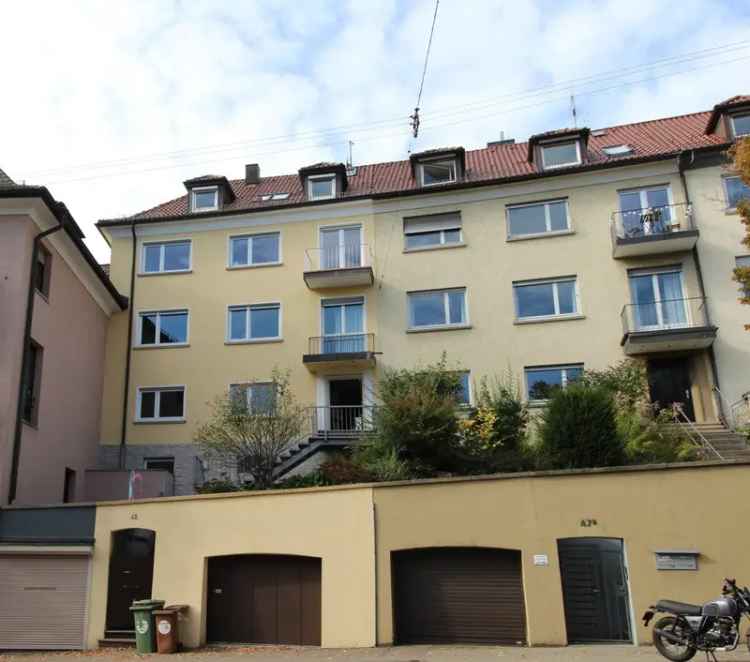 Eigentumswohnung kaufen in Stuttgart Westen mit Terrasse und Garten