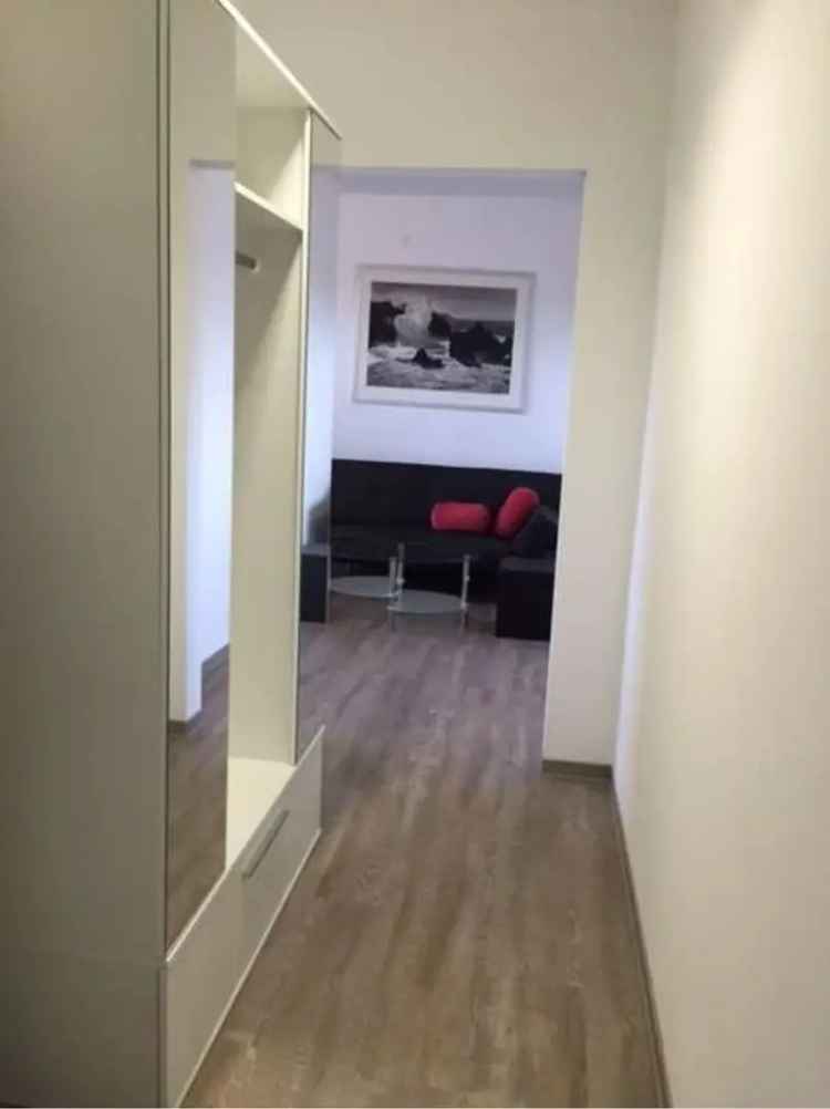 Moderne & vollmöblierte 1-Zimmer-Erdgeschosswohnung mit Balkon in Top-Lage von Bad Soden